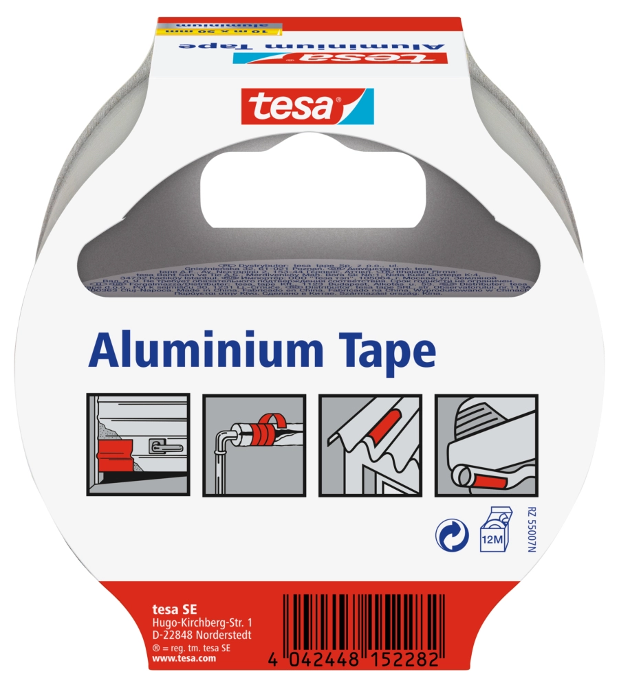 Film standard tape, self-adhesive, 10 x 66m:15mm